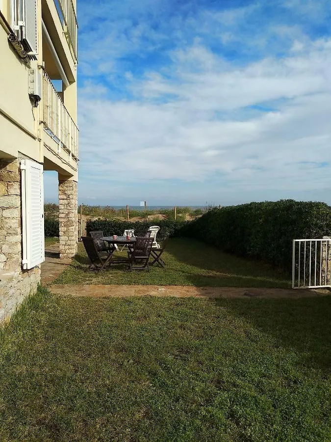 Sea Front Apartment In Platja Pals With Terrace And Parking